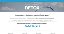 Desktop Screenshot of detox-wroclaw.pl