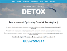 Tablet Screenshot of detox-wroclaw.pl